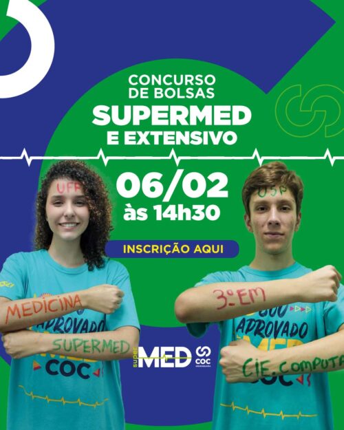Preparação para o Vestibular é SuperMED COC